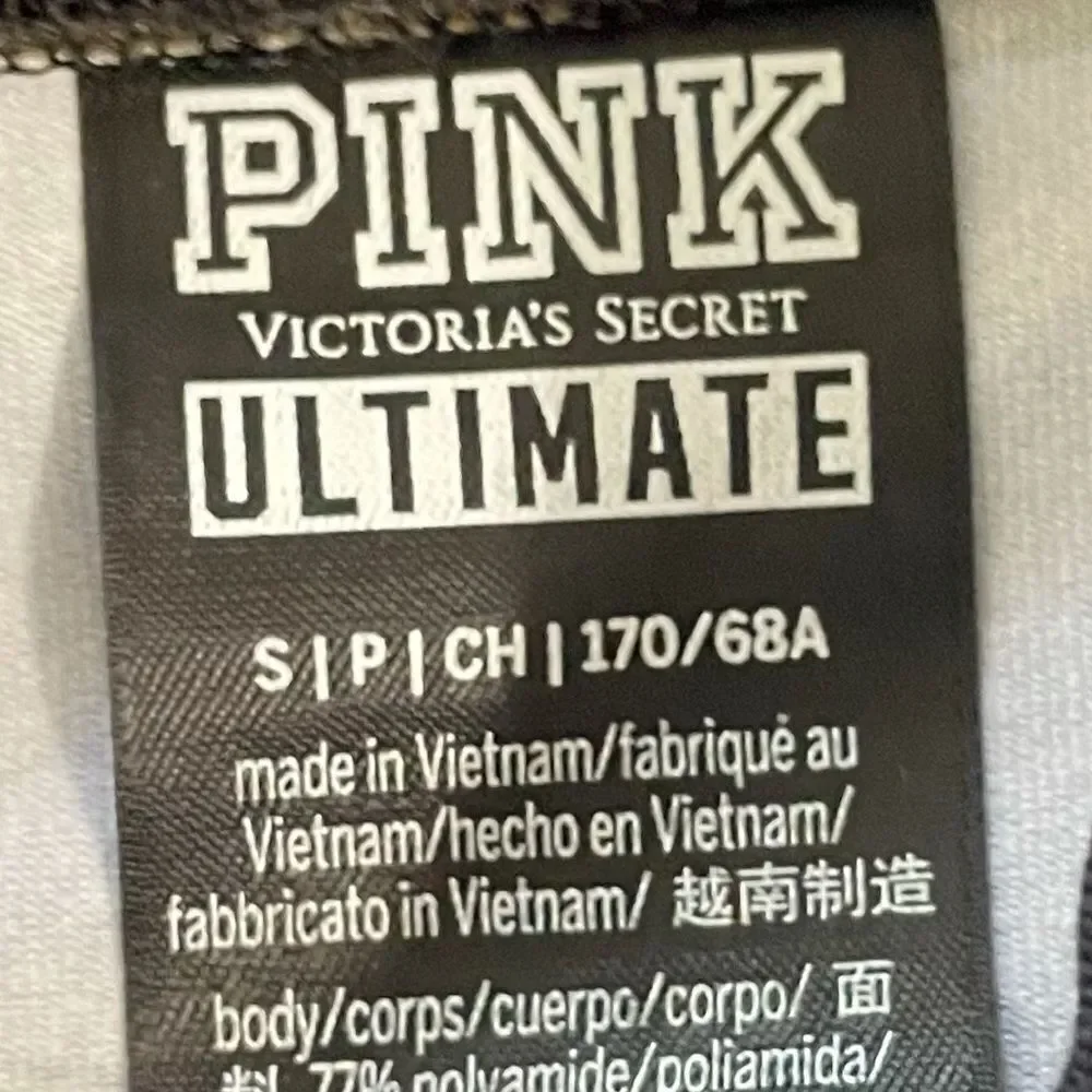 PINK Ultimate Leggings pants with pockets Camo Size Small S Victoria’s Secret - Picture 4 of 4